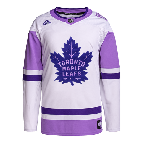 Maple Leafs Adidas Men's Hockey Fights Cancer Authentic Practice Jersey