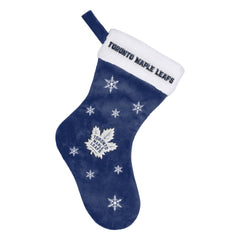 Maple Leafs Colourblock Snowflake Plush Stocking