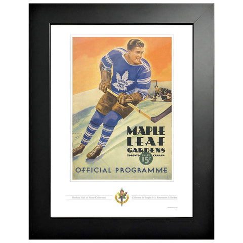 Toronto Maple Leafs Program Cover - Maple Leaf Gardens Skate Away Goal