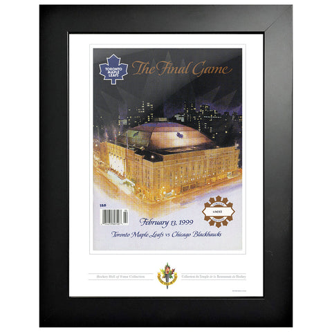 Toronto Maple Leafs Program Cover - Maple Leaf Gardens Final Game 1999