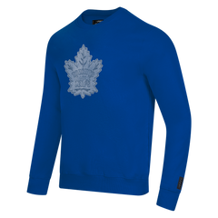 Varsity Blue Fleece Crew