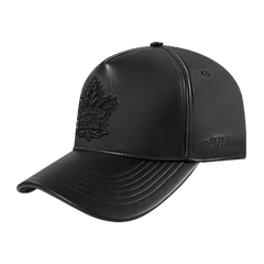 Washed Vanguard Leather Pro Pinch Strapback