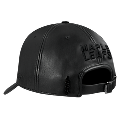 Washed Vanguard Leather Pro Pinch Strapback