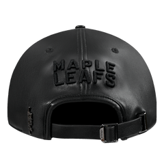 Washed Vanguard Leather Pro Pinch Strapback