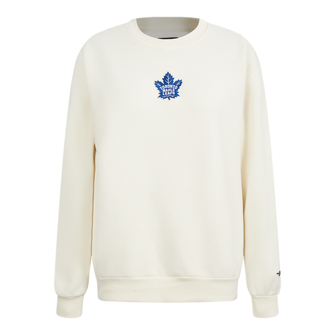 Classic Icon Fleece Crew - WHITE