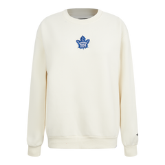 Classic Icon Fleece Crew - WHITE