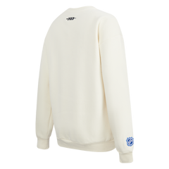 Classic Icon Fleece Crew - WHITE
