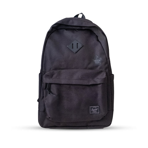 Primary Logo Heritage Backpack - BLACK