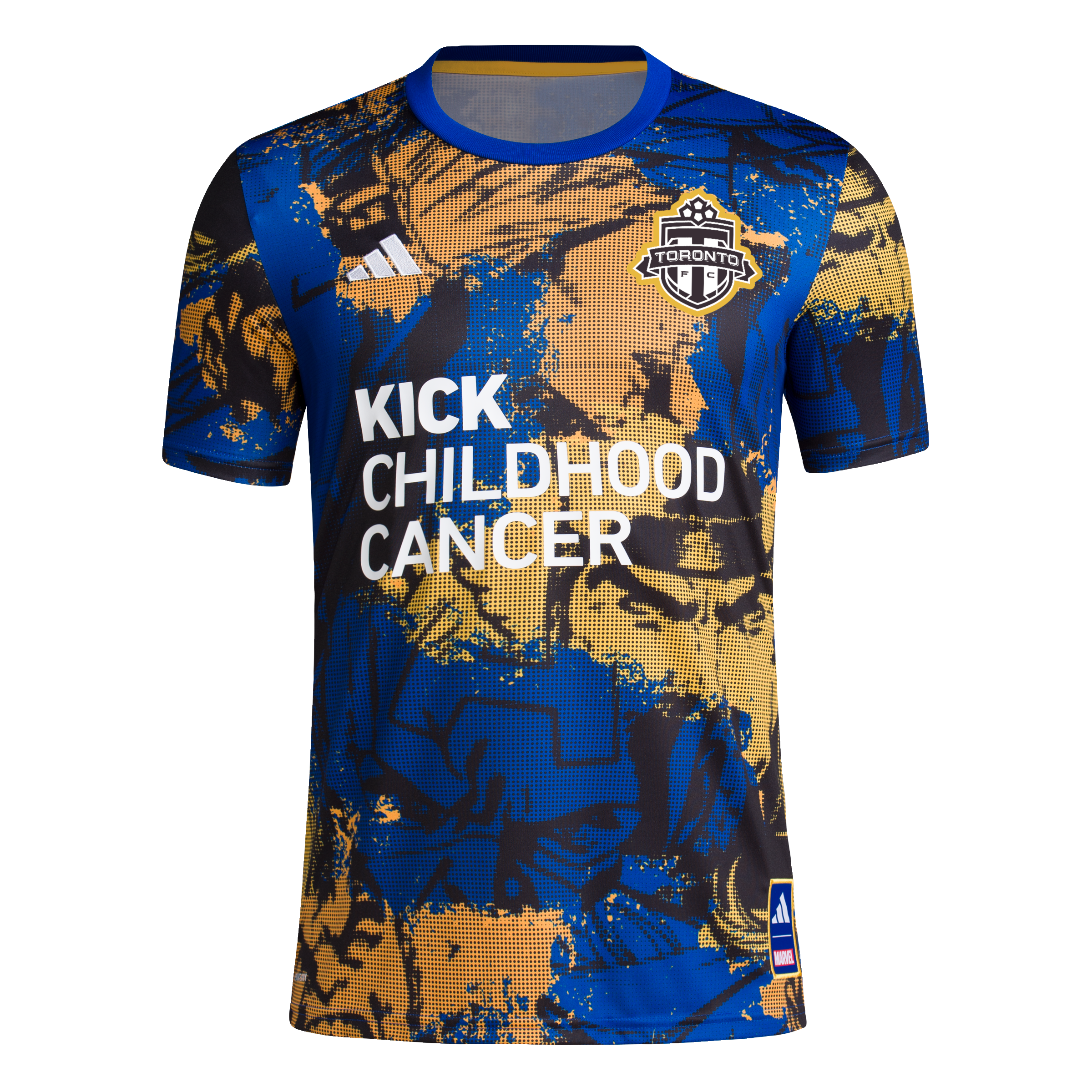 Toronto FC Adidas 2023 Kick Childhood Cancer Pre Match Top – shop.realsports