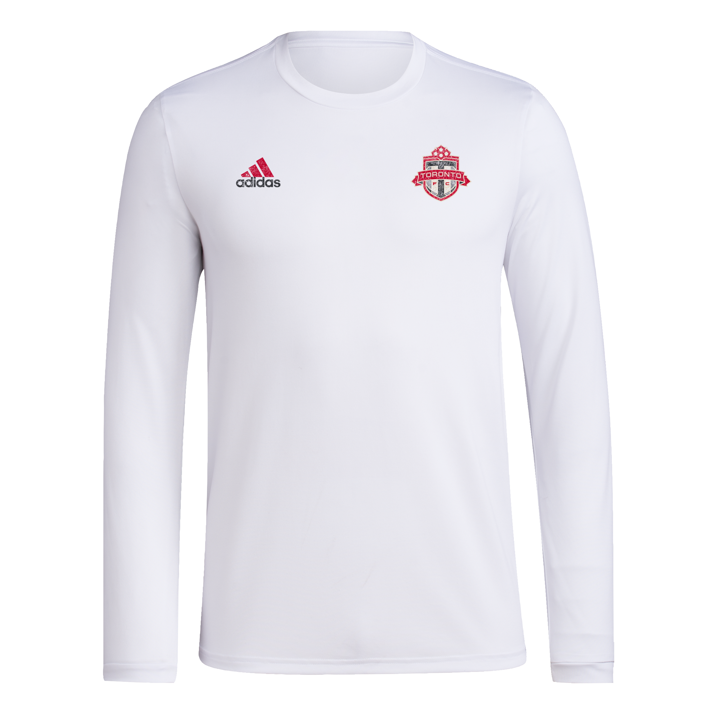 Adidas white long sleeve hotsell