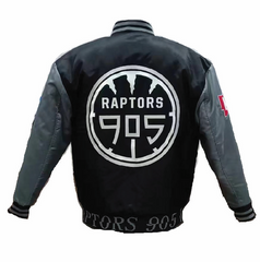 Raptors 905 Men's Satin Varsity Jacket