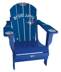 Blue Jays Mini Folding Adirondack Sports Chair - BLUE