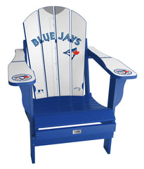 Blue Jays Mini Folding Adirondack Sports Chair - WHITE