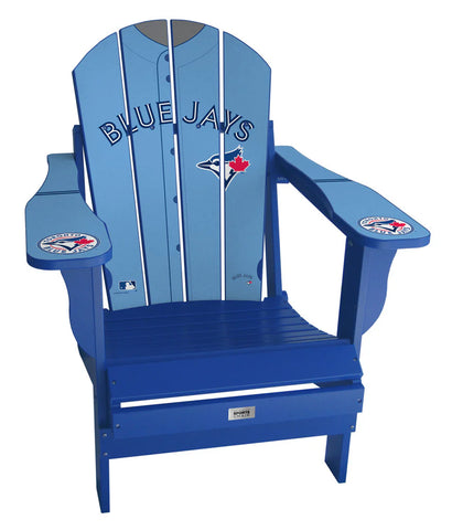 Blue Jays Folding Adirondack Sports Chair - BABY BLUE