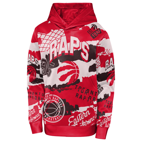 Raptors Kids Rim Shot Hoody