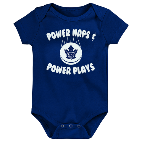 Maple Leafs Infant Power Naps Creeper