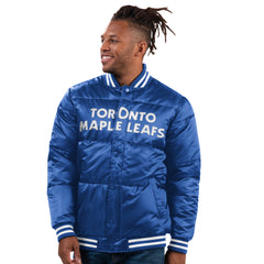 Maple Leafs Starter Men's Bronx Bubble Puffer Jacket