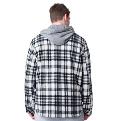 Pickoff Plaid Fleece Hooded Jacket