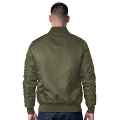 Runway Aviator Satin Jacket