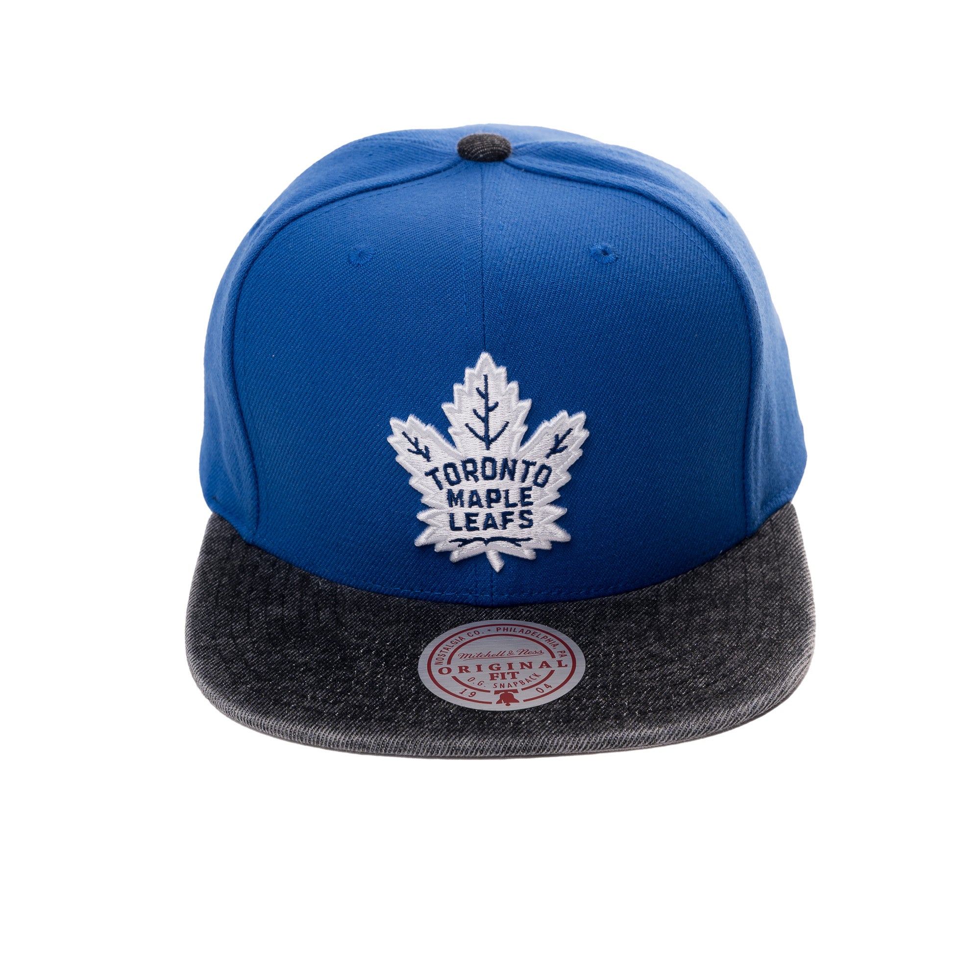 Denim Patchwork Primary Logo Snapback