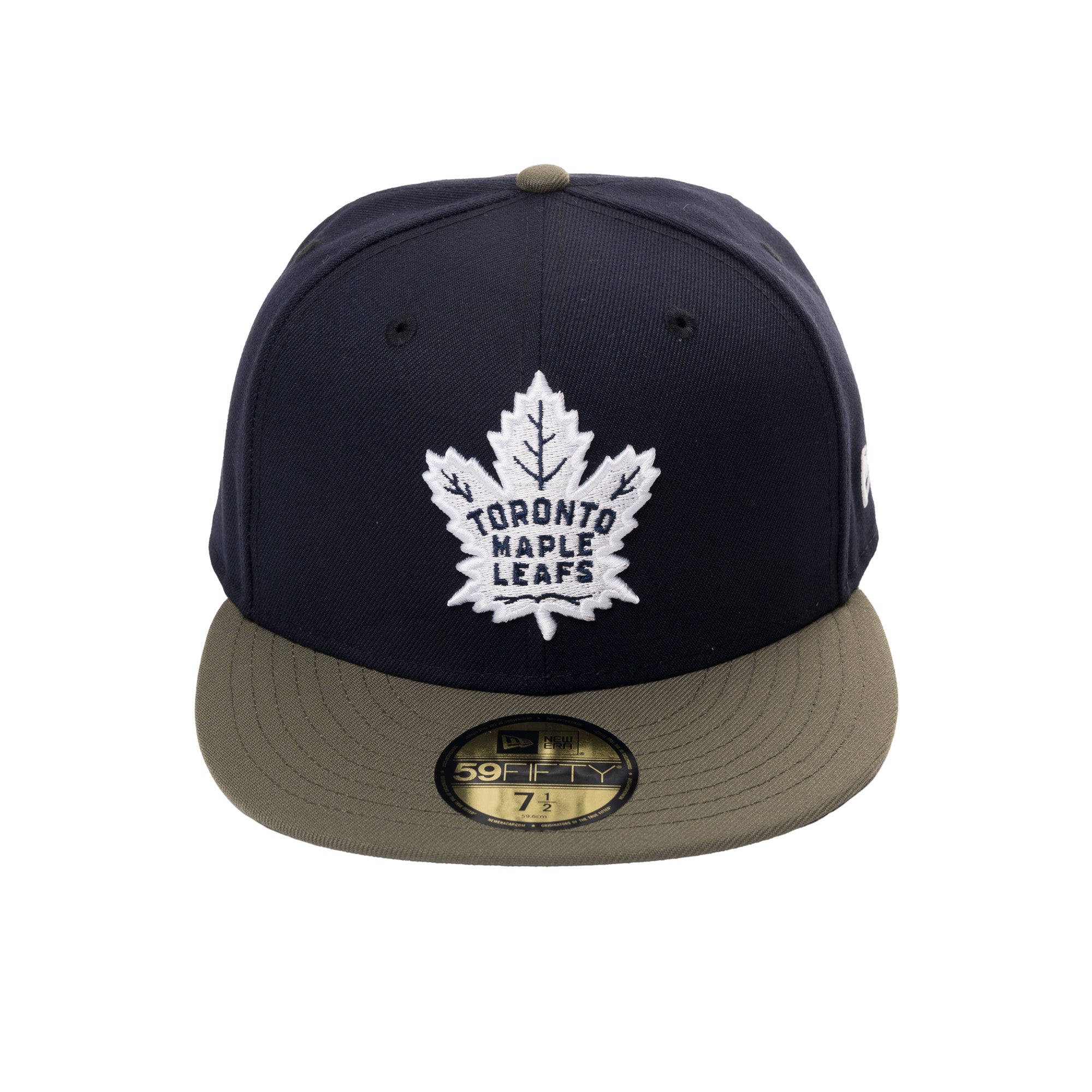 59FIFTY Prim Logo Fitted Hat - NAVY/GREEN