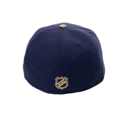 59FIFTY Prim Logo Fitted Hat - NAVY/GOLD