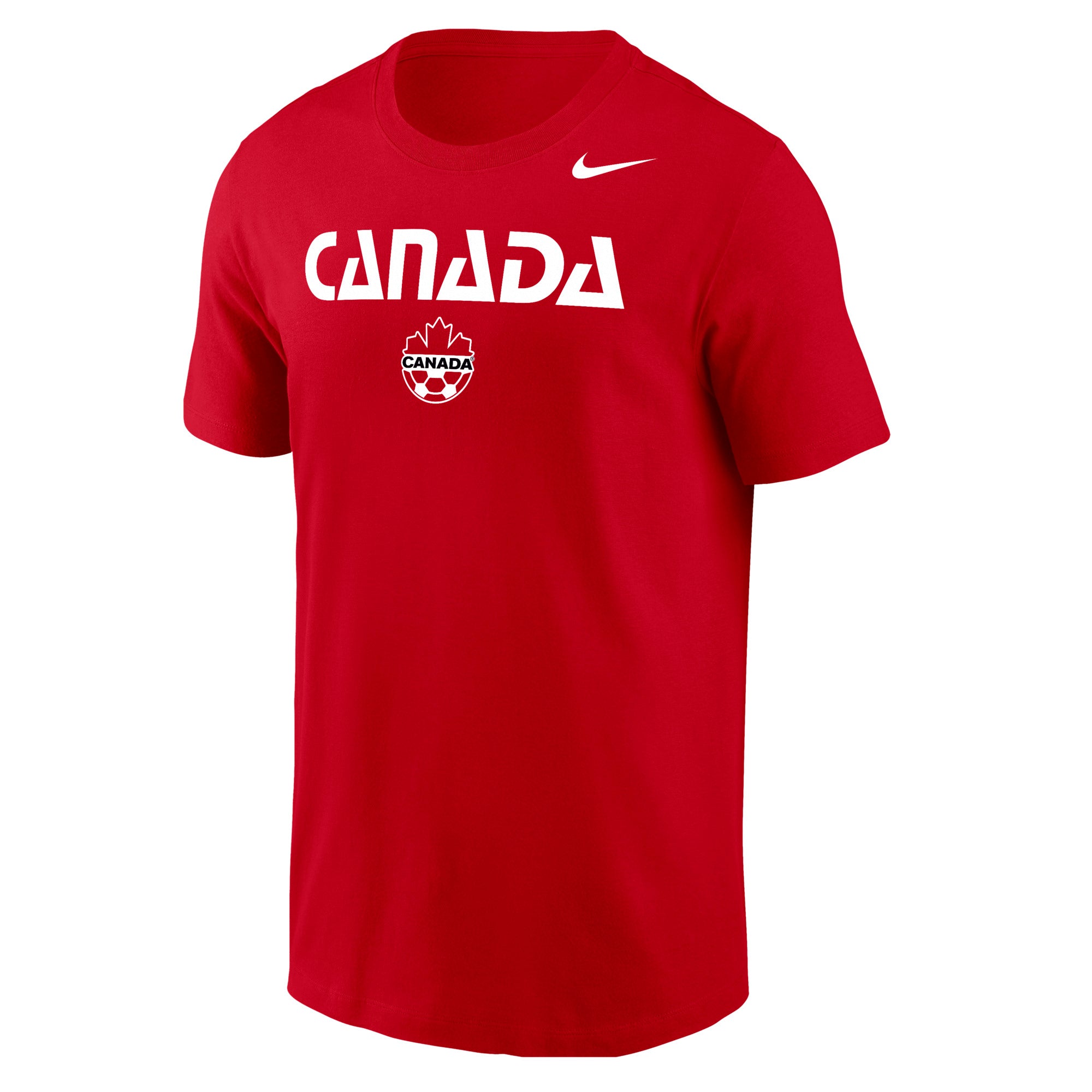2026 World Cup Canada Soccer Ball Tee - RED