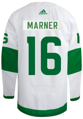 Maple Leafs Adidas Men's Authentic 2024 St Pats Jersey - MARNER