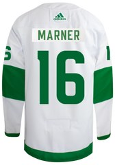 Maple Leafs Adidas Men's Authentic 2024 St Pats Jersey - MARNER