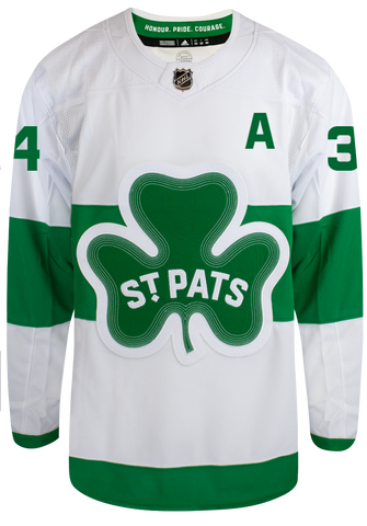 Maple Leafs Adidas Men's Authentic 2024 St Pats Jersey - MATTHEWS