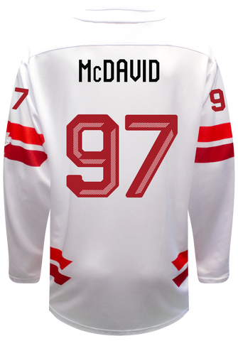 Hockey Canada Replica Jersey - WHITE - McDAVID