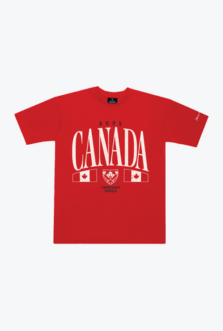 Canadian Shield Canada Wordmark Tee