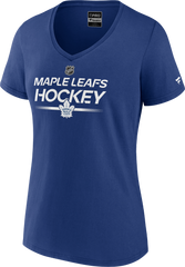 Maple Leafs Women's 2023 Authentic Pro Rink V Neck Tee