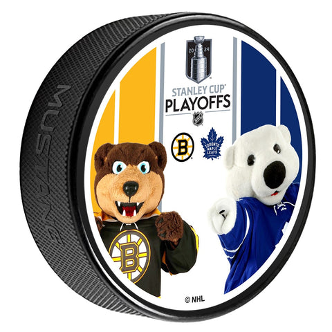 Maple Leafs 2024 Stanley Cup Playoffs Round 1 Mascot Match Up Puck