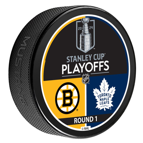 Maple Leafs 2024 Stanley Cup Playoffs Round 1 Match Up Puck