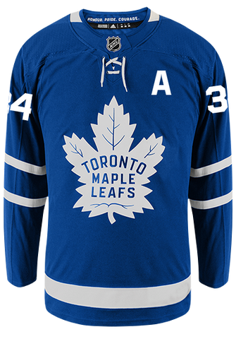 Maple Leafs Adidas Authentic Men's Primegreen Home Jersey - MATTHEWS