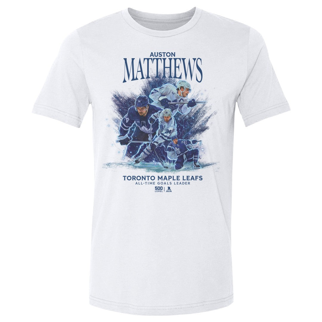 Auston Matthews Maple Leafs All Time Goals Leader Tee