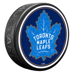 2025 Indigenous Logo Puck