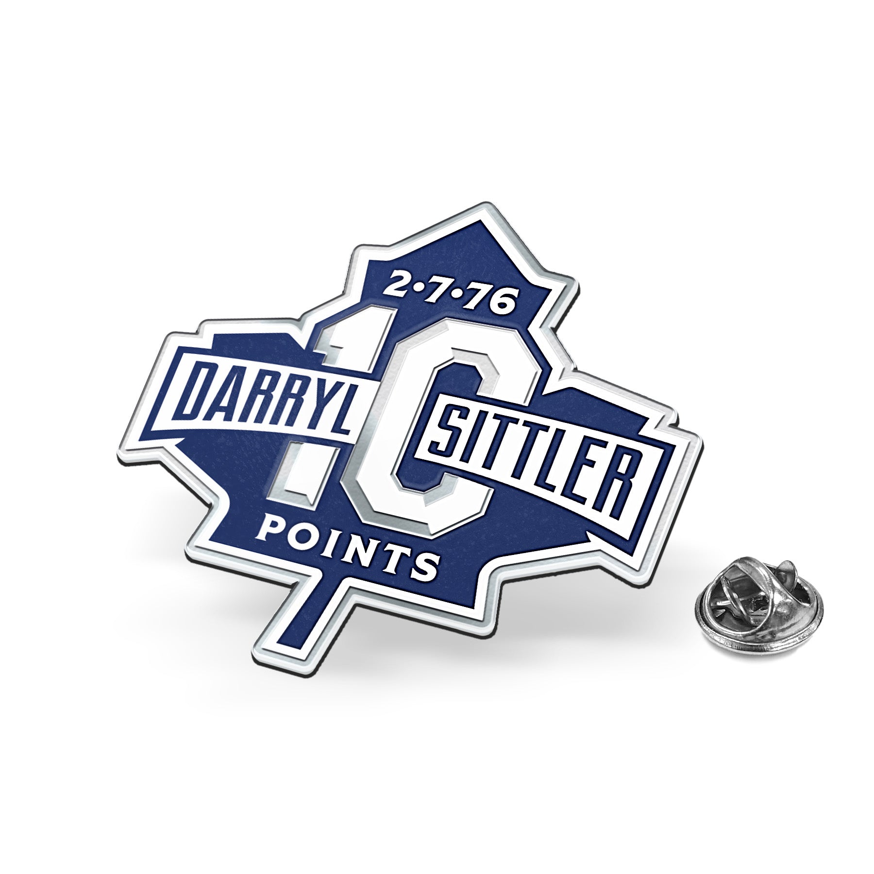 Darryl Sittler 10 Point Anniversary Pin