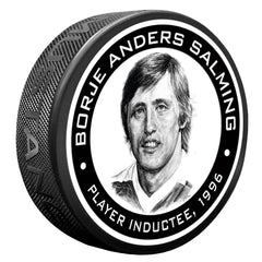 Borje Salming Legends Puck