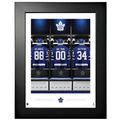 Toronto Maple Leafs - Personalized Team Locker Room Frame - 12" x 16"