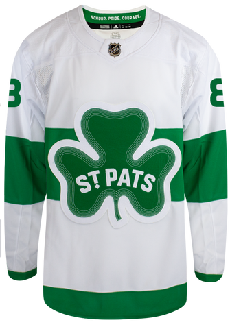 Maple Leafs Adidas Men's Authentic 2024 St Pats Jersey - NYLANDER