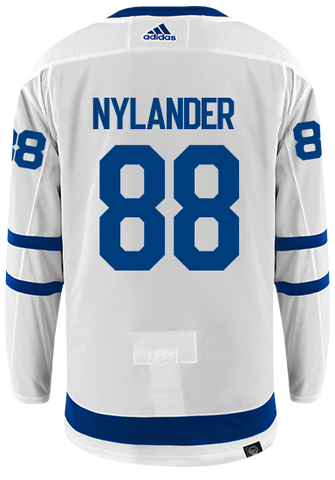 Maple Leafs Adidas Authentic Men's Primegreen Away Jersey - NYLANDER