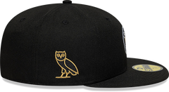 OVO X NBA New Era 59Fifty Logo Hat