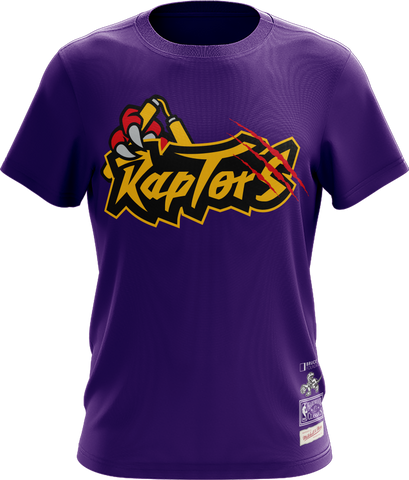 Bruce Lee x Mitchell & Ness x Toronto Raptors T-shirt - PURPLE