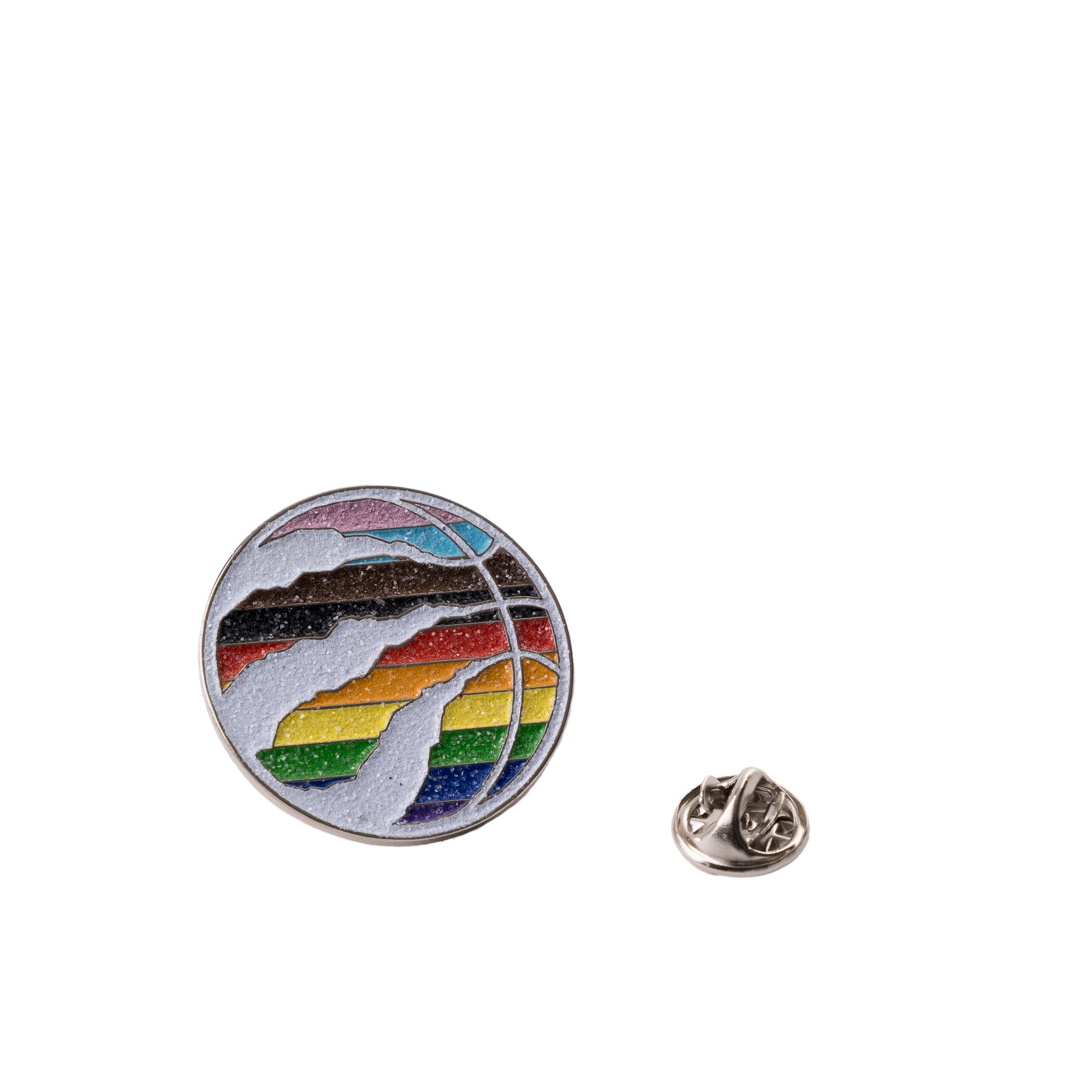 Partial Logo Pride Pin