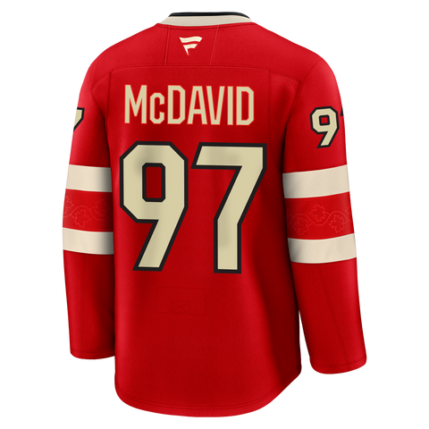 2025 4 Nations Cup Canada Jersey - McDAVID