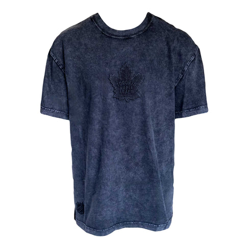 Washed Classic Enzyme Wash Tee - BLACK