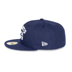 59FIFTY Wordmark Fitted Hat - BLUE