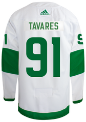 Maple Leafs Adidas Men's Authentic 2024 St Pats Jersey - TAVARES